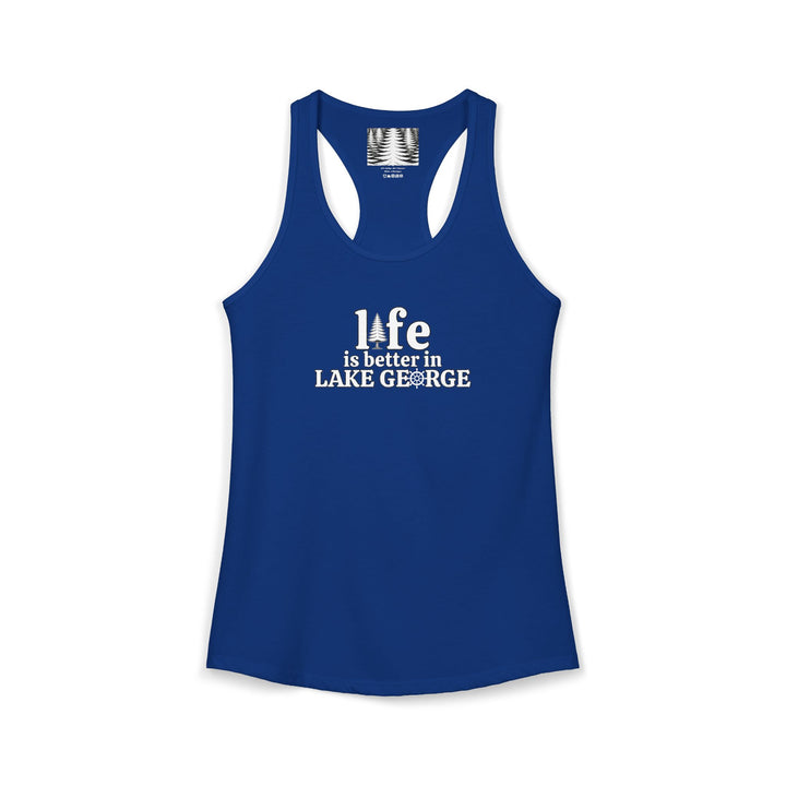 Life is Better in Lake George Racerback Tank