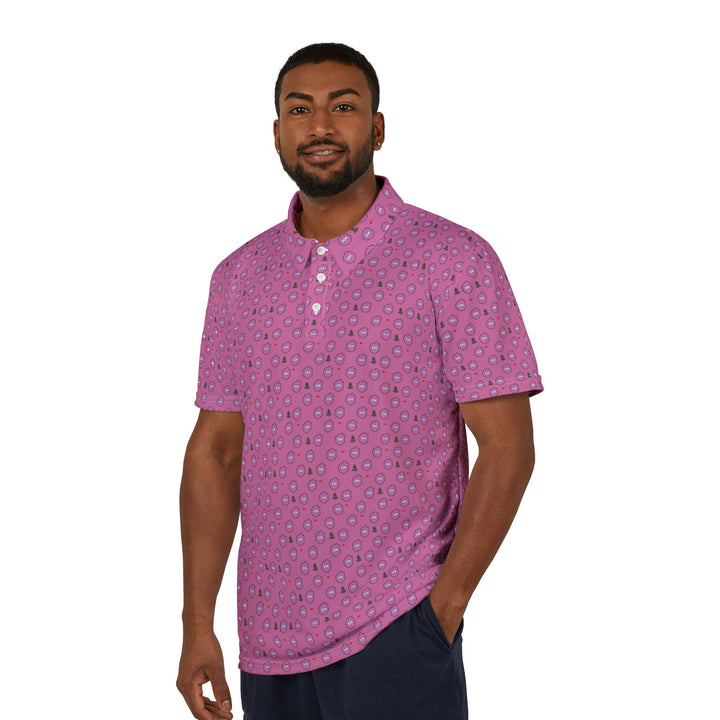 ADK Golf Polo - Pink