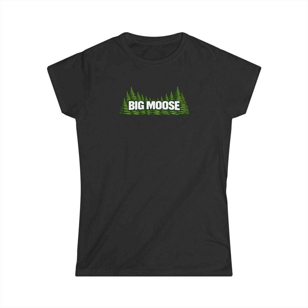 Big Moose Trees Ladies Tee