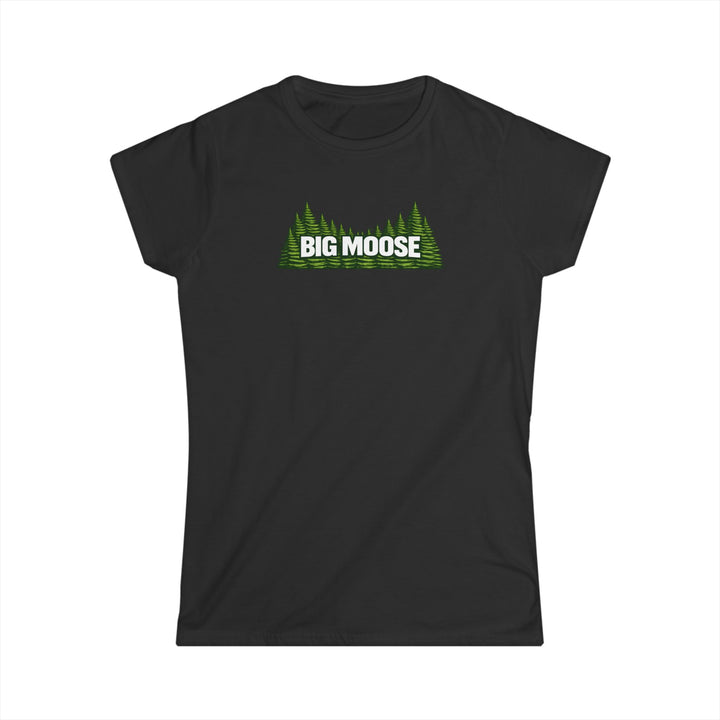 Big Moose Trees Ladies Tee