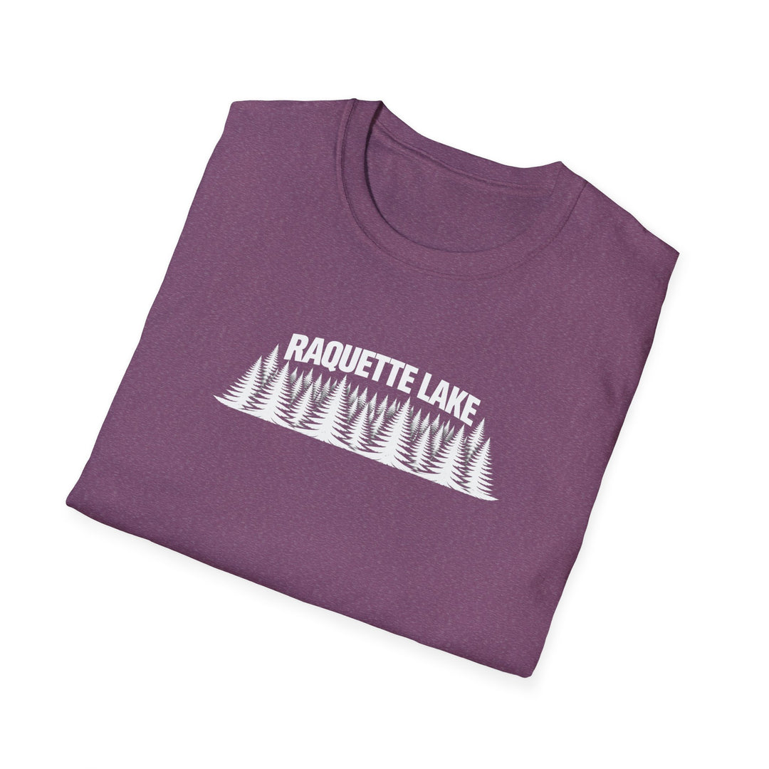 Raquette Lake Unisex T-Shirt - Trees