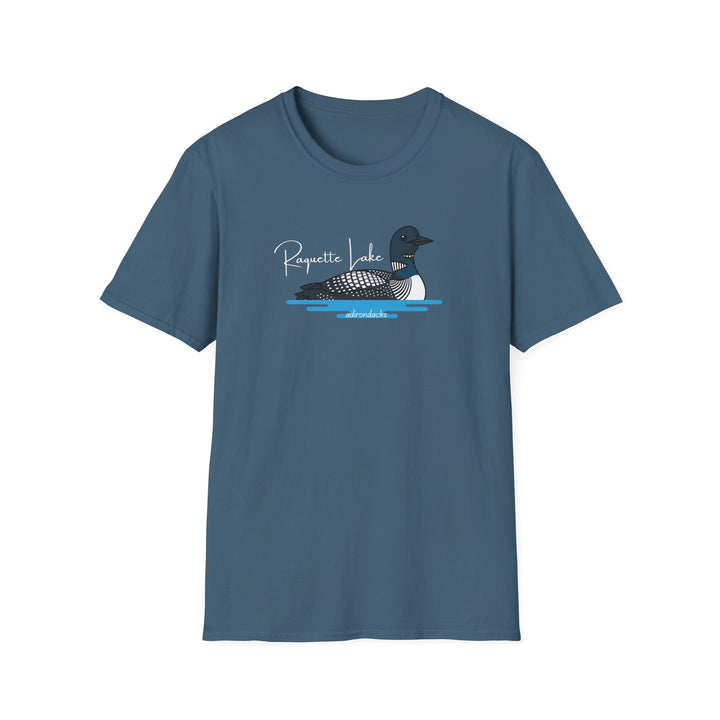 Raquette Lake Unisex T-Shirt - Loon