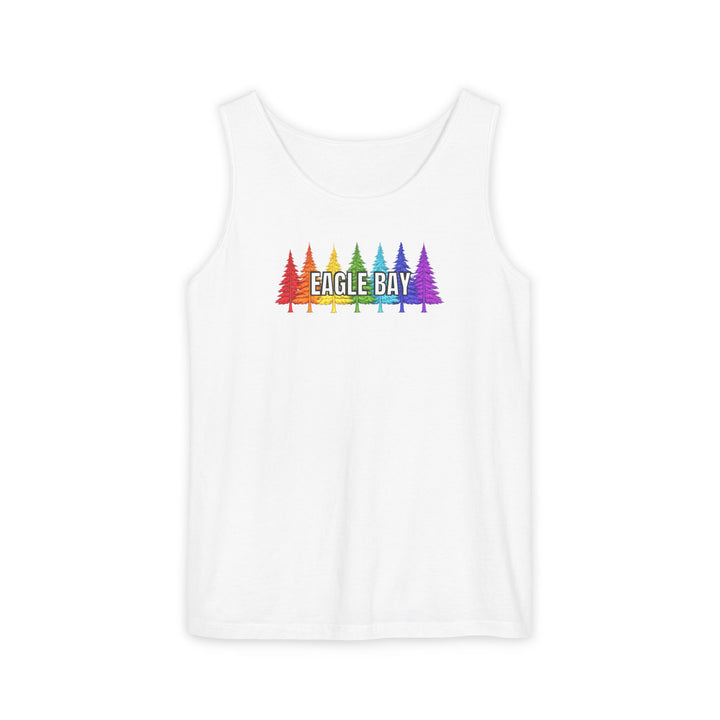 Eagle Bay Unisex Tank - Rainbow Trees