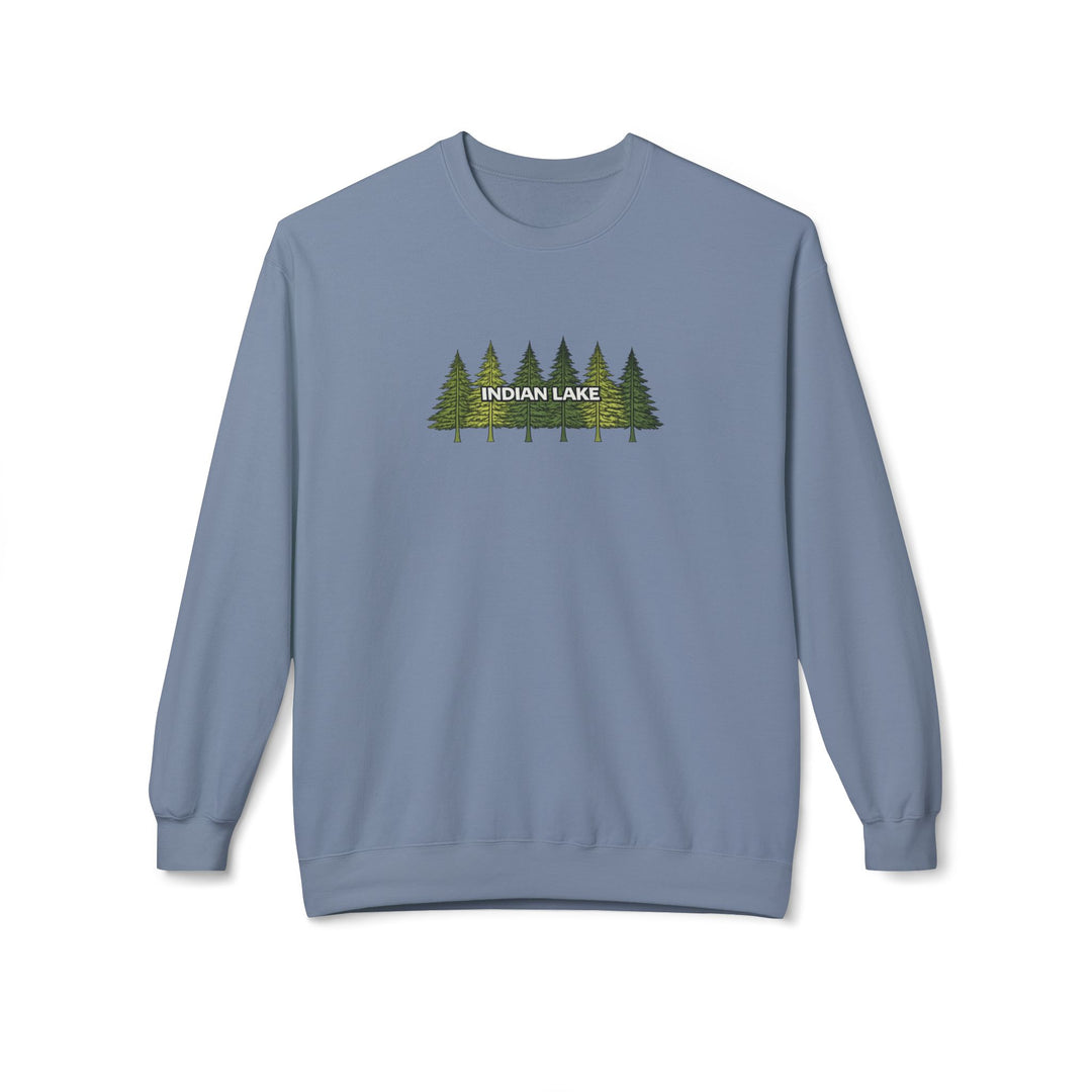 Indian Lake Sweatshirt - Pine Trees