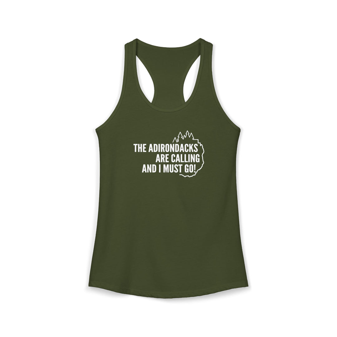 Adirondacks are Calling Racerback Tank
