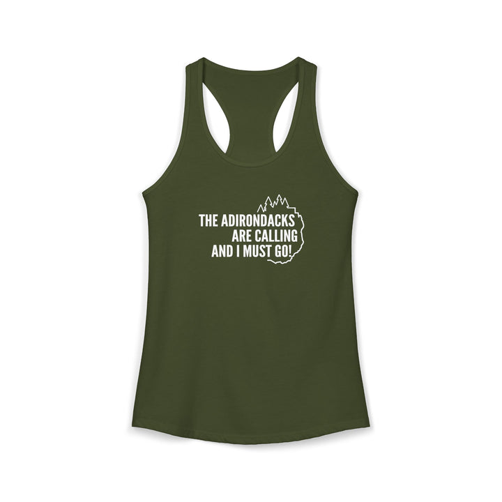Adirondacks are Calling Racerback Tank