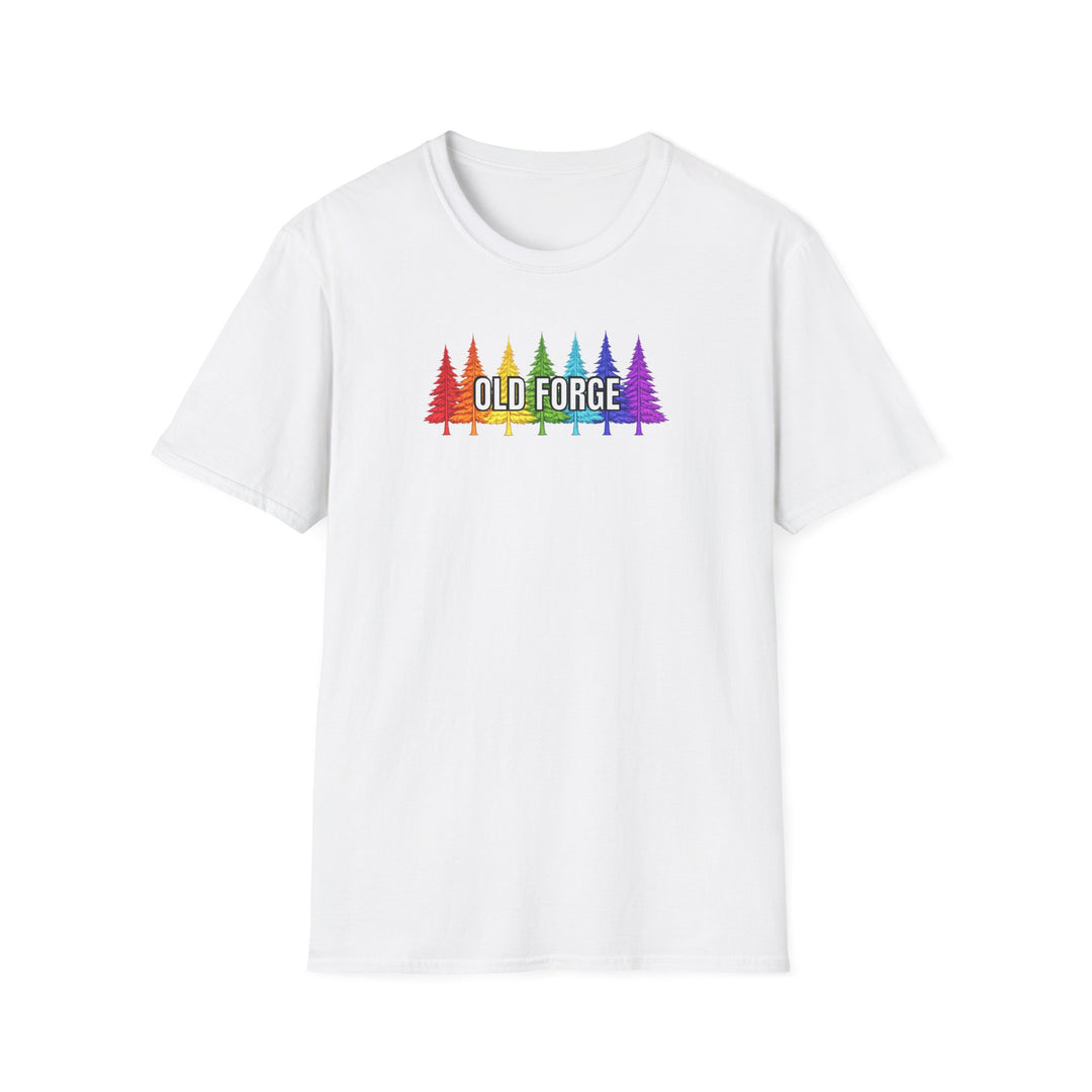 Old Forge Rainbow Trees Unisex T-Shirt