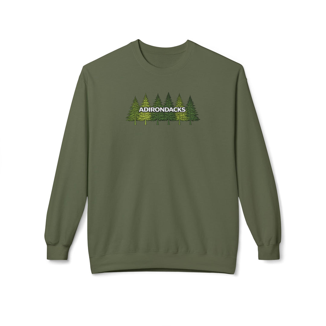 Adirondack Pine Trees Sweatshirt