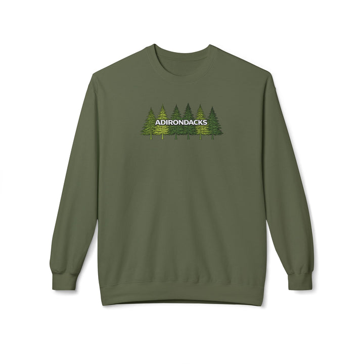 Adirondack Pine Trees Sweatshirt