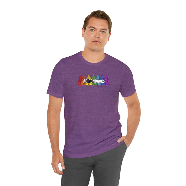 Adirondacks Rainbow Trees Unisex T-Shirt