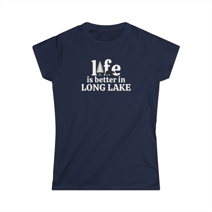 Life is Better in Long Lake Ladies Tee