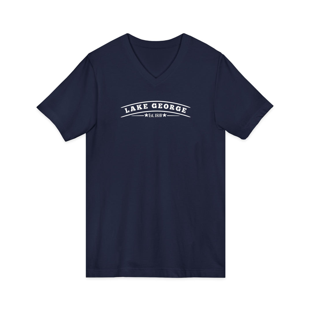 Lake George My Happy Place Unisex V-Neck