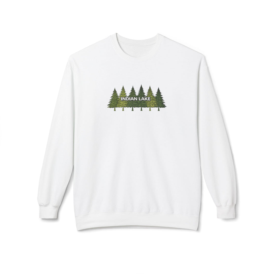Indian Lake Sweatshirt - Pine Trees