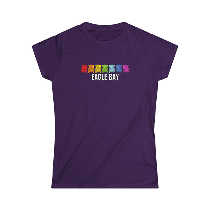 Eagle Bay Ladies Tee - Rainbow Chairs