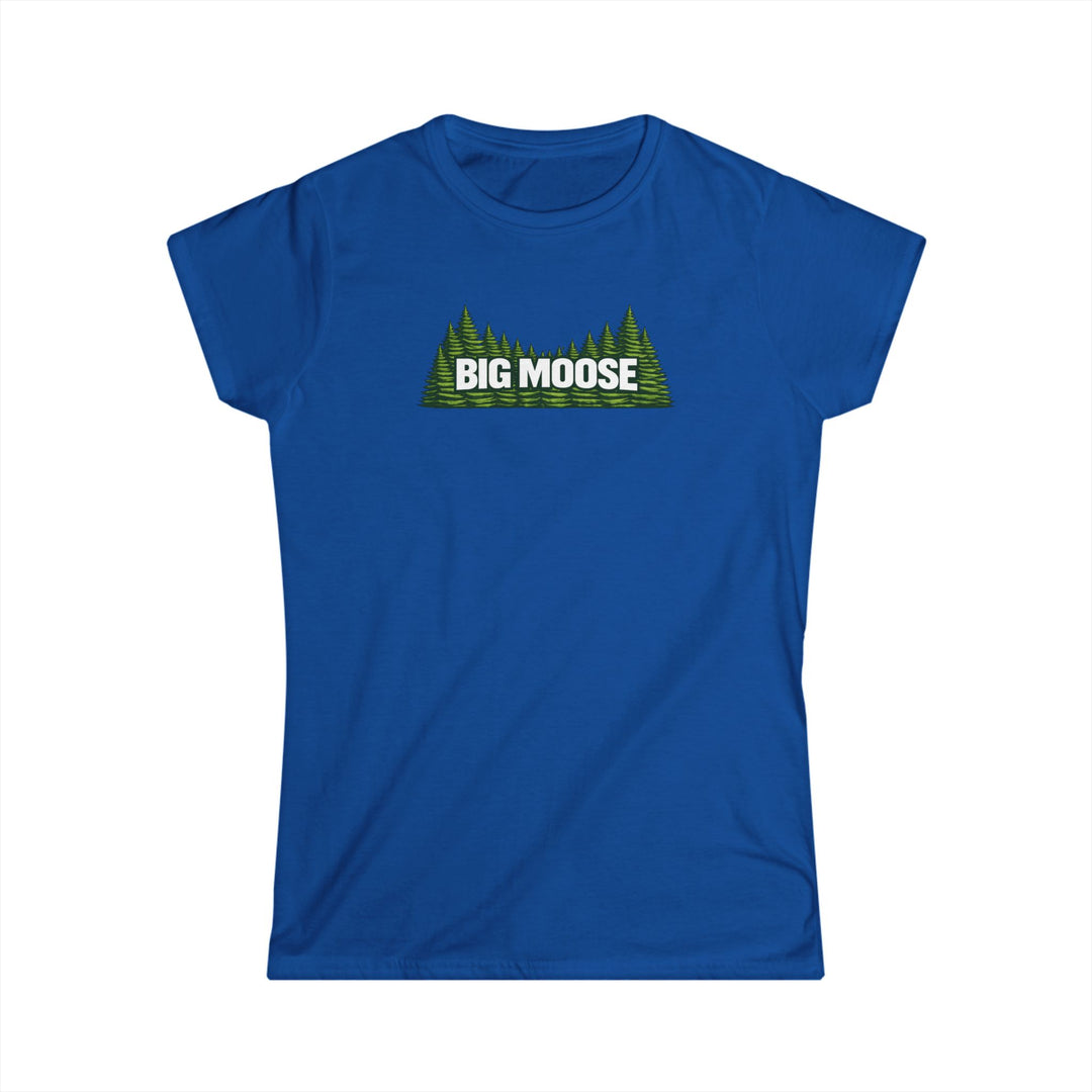 Big Moose Trees Ladies Tee