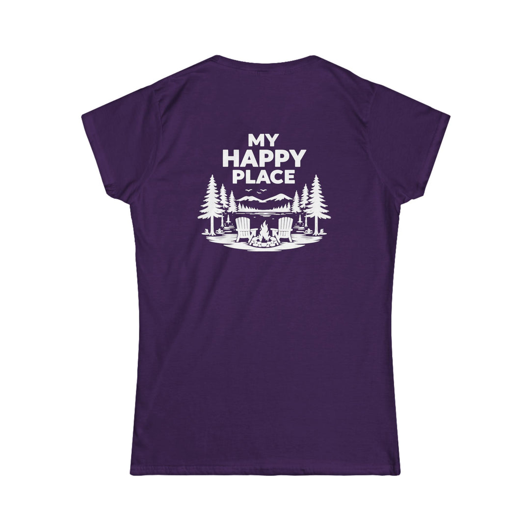 Raquette Lake Ladies Tee - My Happy Place