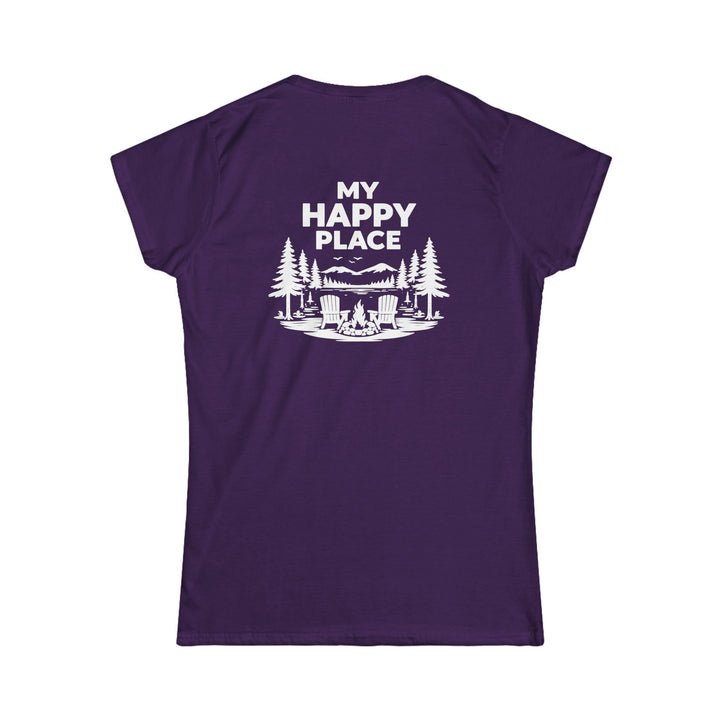 Raquette Lake Ladies Tee - My Happy Place