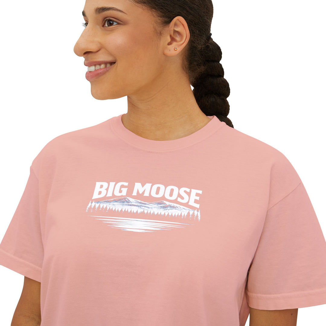 Big Moose Ladies Mtn Boxy Tee