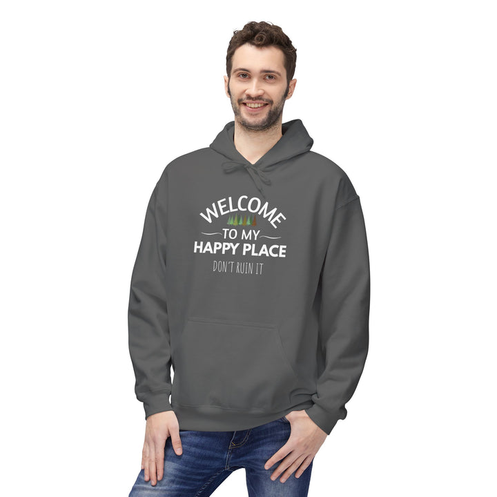 Welcome To My Happy Place Hoodie