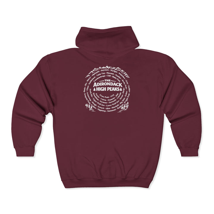 Adirondack High Peaks Zip Hoodie