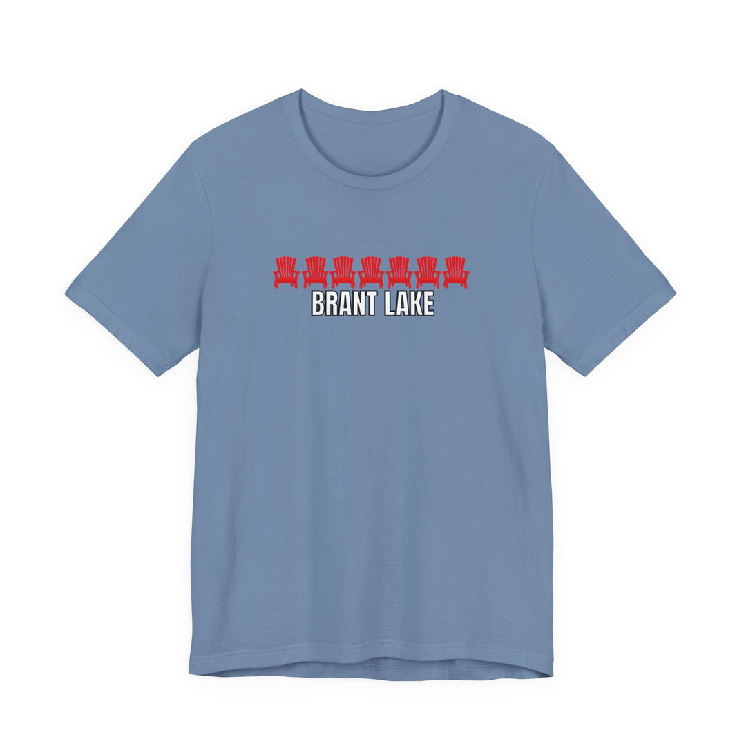 Brant Lake Red Adirondack Chair Tee