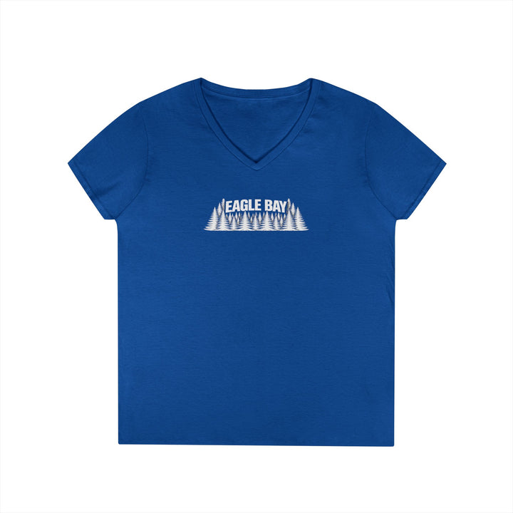 Eagle Bay Trees Ladies V-Neck T-Shirt