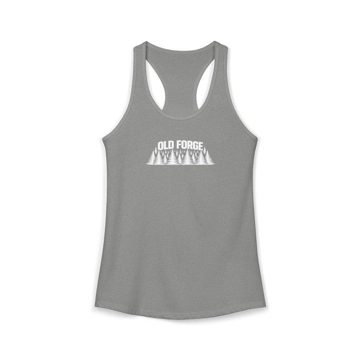 Old Forge Trees Ladies Racerback
