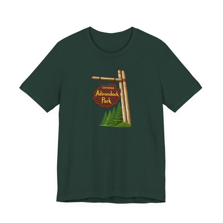 Entering Adirondack Park Sign Unisex T-Shirt