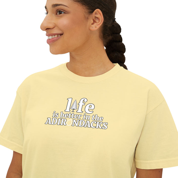 Life is Better in the Adirondacks Boxy Tee