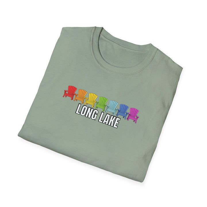Long Lake Rainbow Chairs Unisex T-Shirt