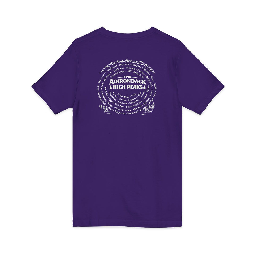 Adirondack High Peaks Unisex V-neck