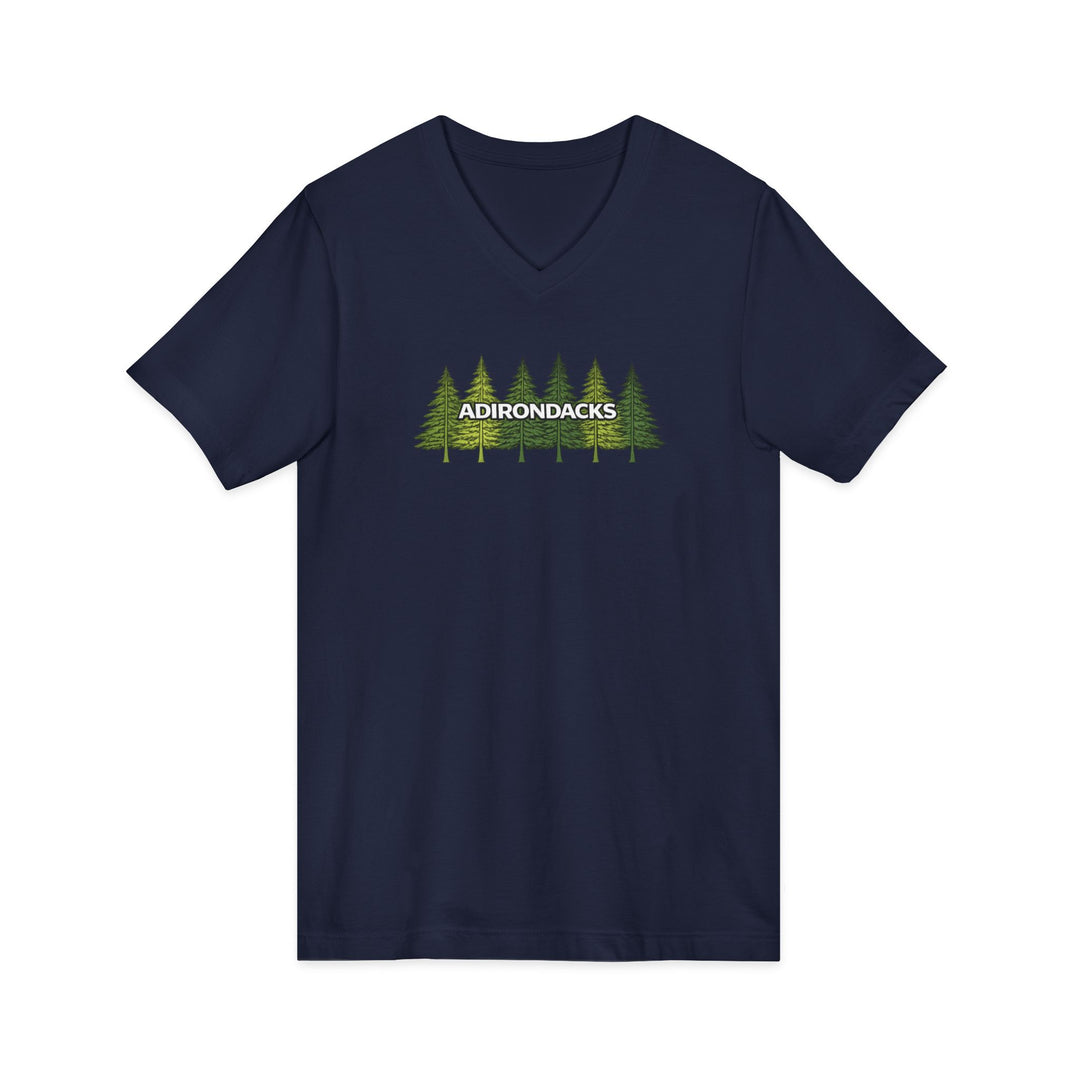 Adirondack Pine Trees Unisex V-Neck