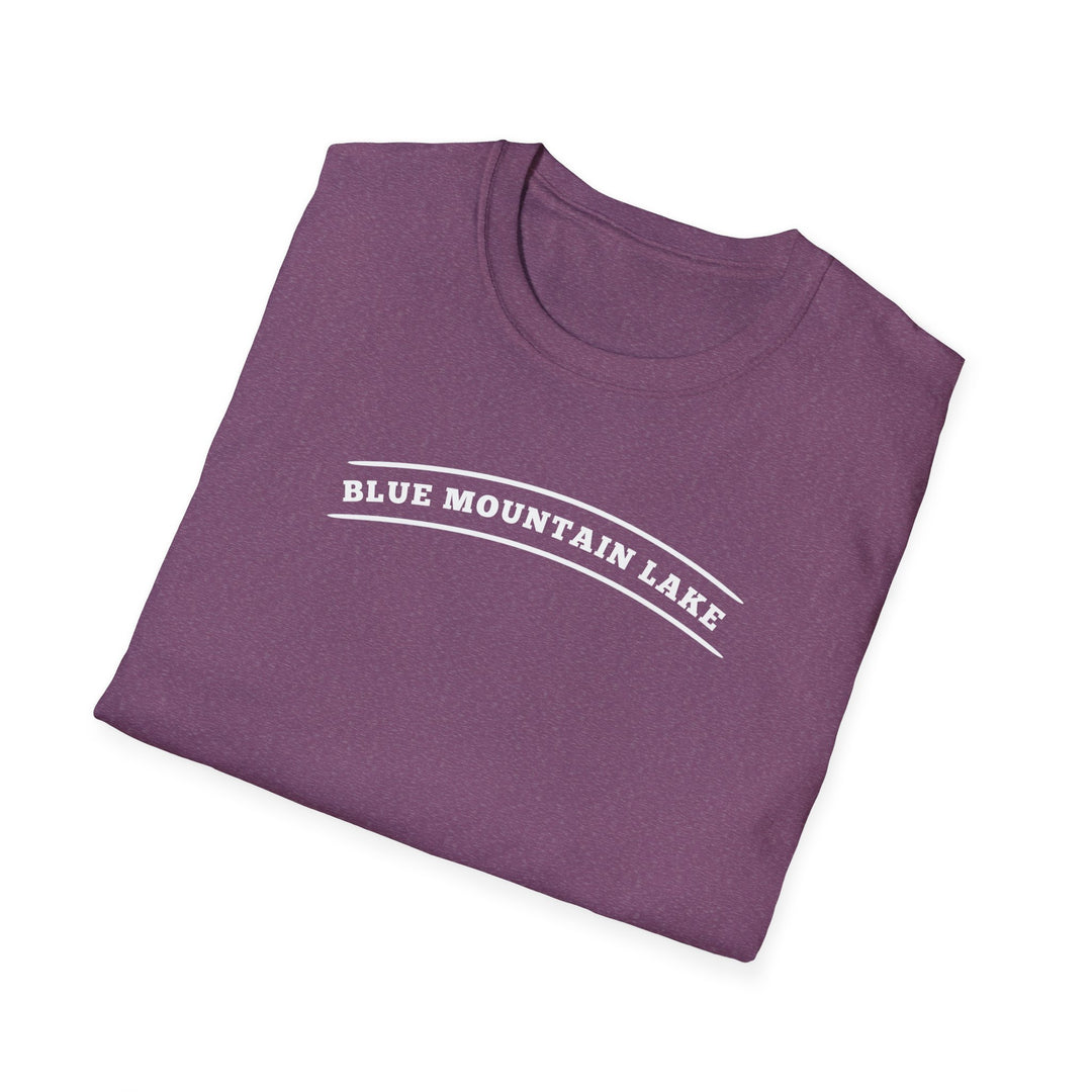 Blue Mountain Lake My Happy Place Unisex T-Shirt