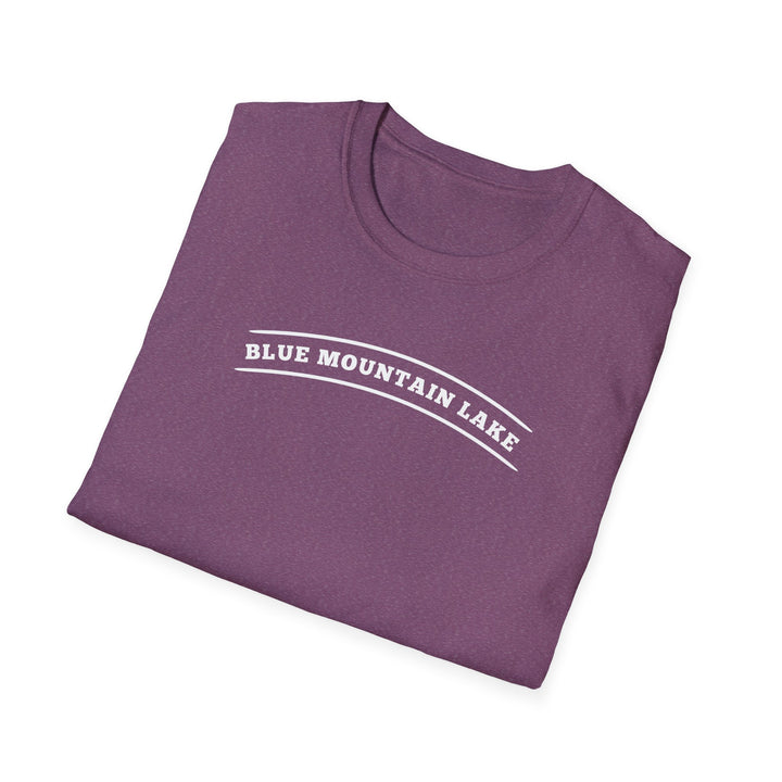 Blue Mountain Lake My Happy Place Unisex T-Shirt