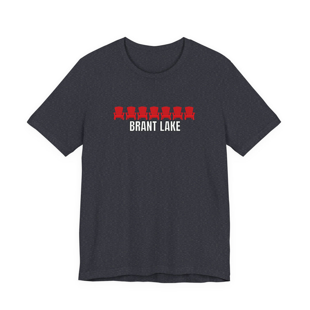 Brant Lake Red Adirondack Chair Tee