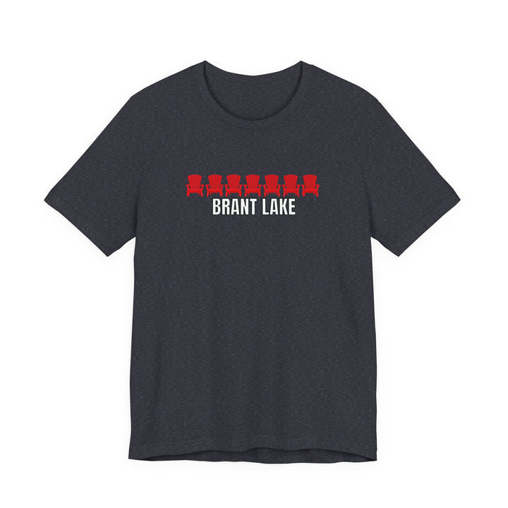 Brant Lake Red Adirondack Chair Tee