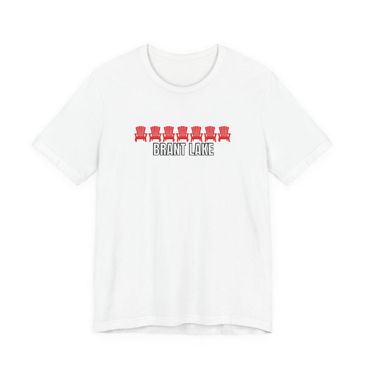 Brant Lake Red Adirondack Chair Tee