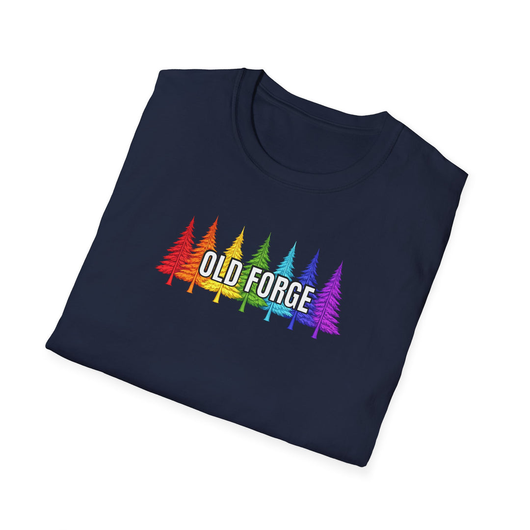 Old Forge Rainbow Trees Unisex T-Shirt