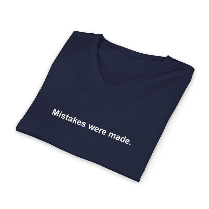 Mistakes Were Made Unisex V-Neck T-Shirt