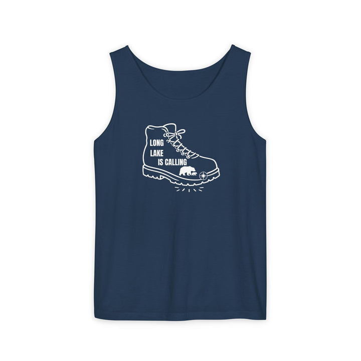 Long Lake is Calling Unisex Tank