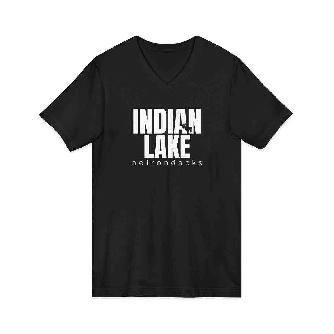 Indian Lake Adirondacks Unisex V-Neck T-Shirt