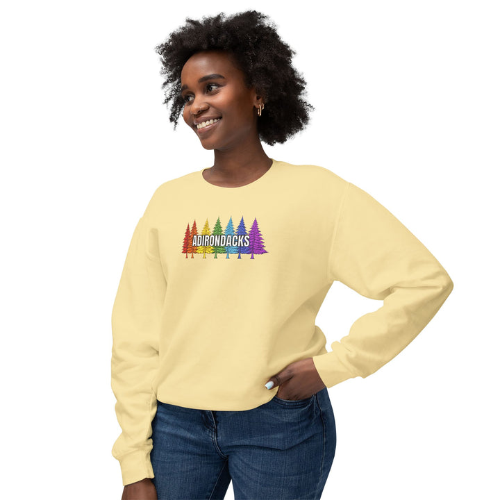 Adirondack Rainbow Trees Sweatshirt