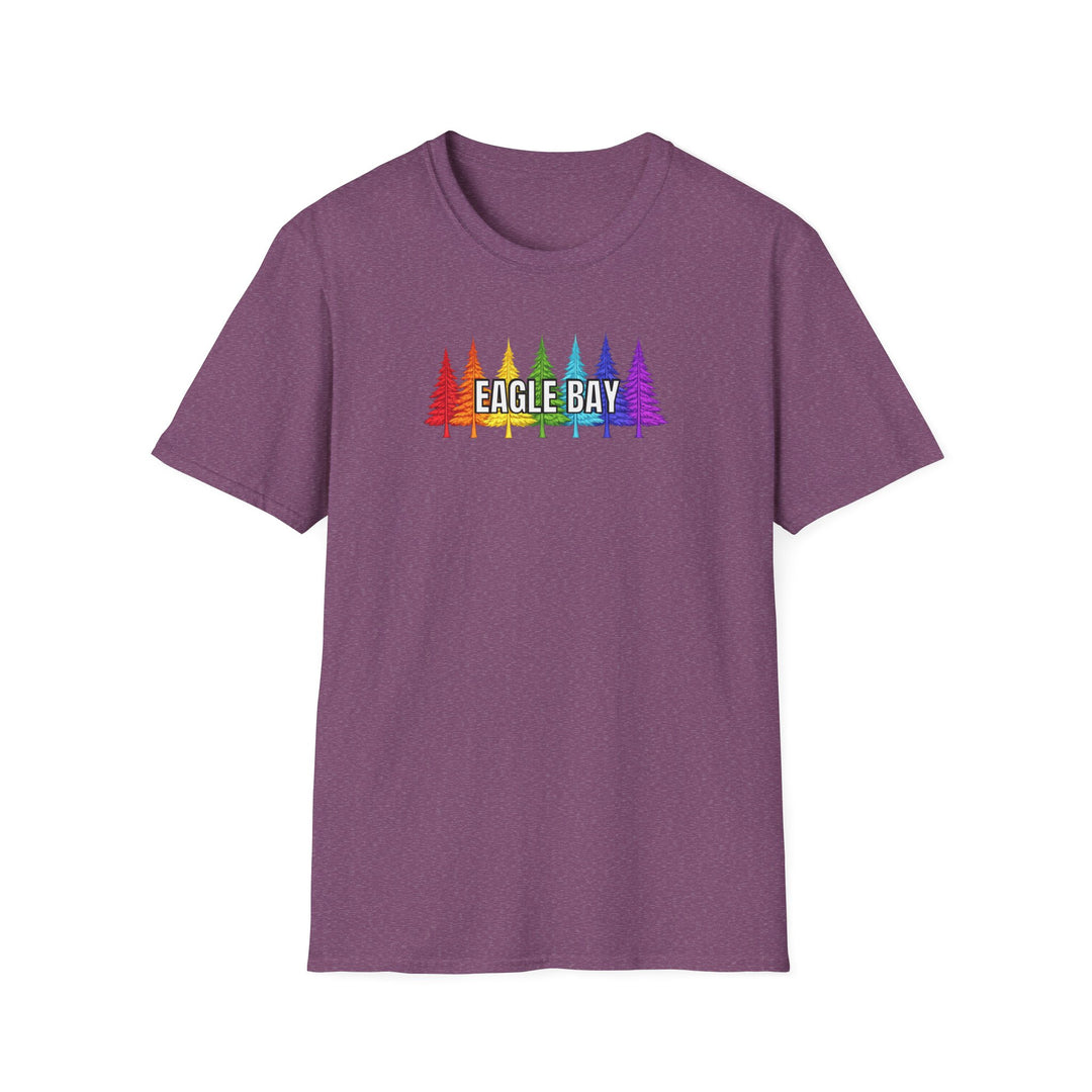 Eagle Bay Unisex T-Shirt - Rainbow Trees