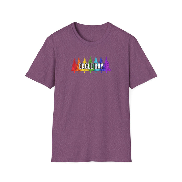 Eagle Bay Unisex T-Shirt - Rainbow Trees