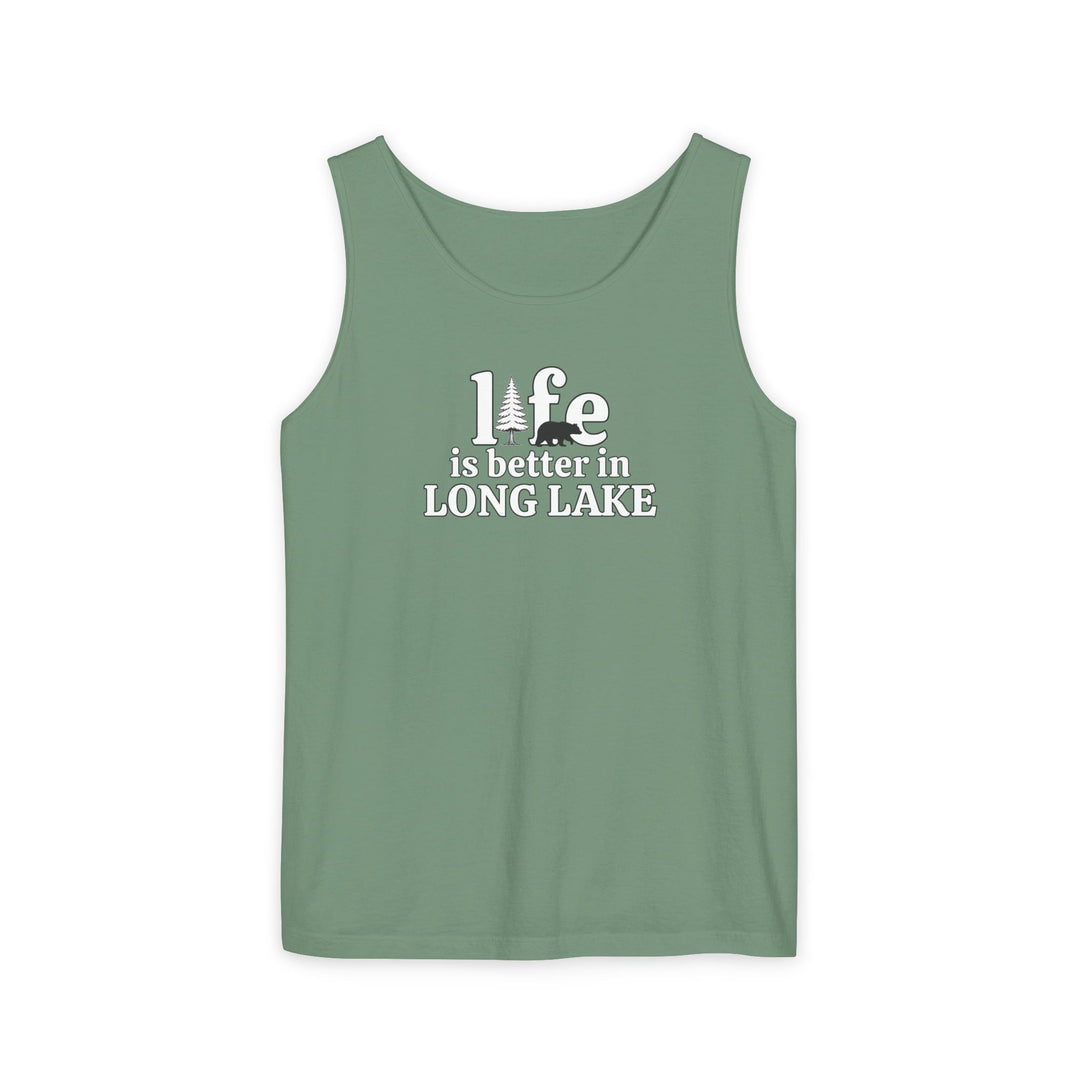 Life is Better in Long Lake Unisex Tank