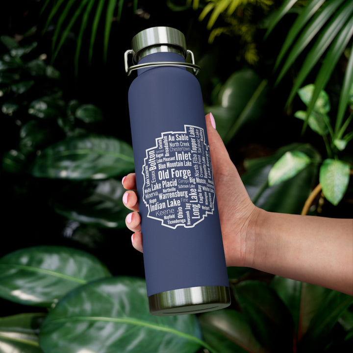Adirondack Towns Copper-Lined Water Bottle