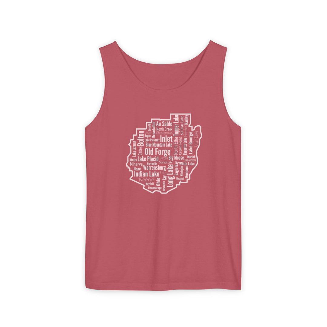 Adirondack Towns Unisex Tank