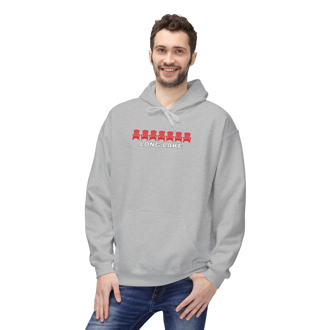 Long Lake ADK Chairs Hoodie