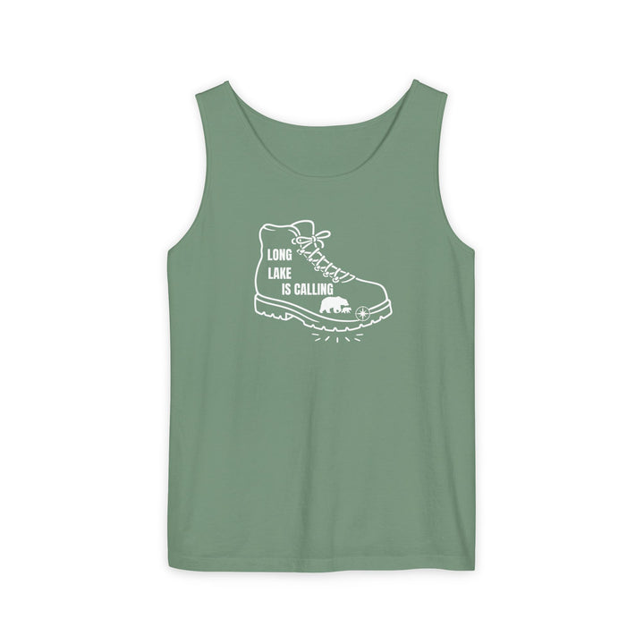 Long Lake is Calling Unisex Tank