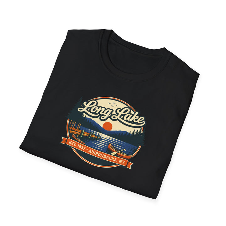 Long Lake Sunset Unisex T-Shirt
